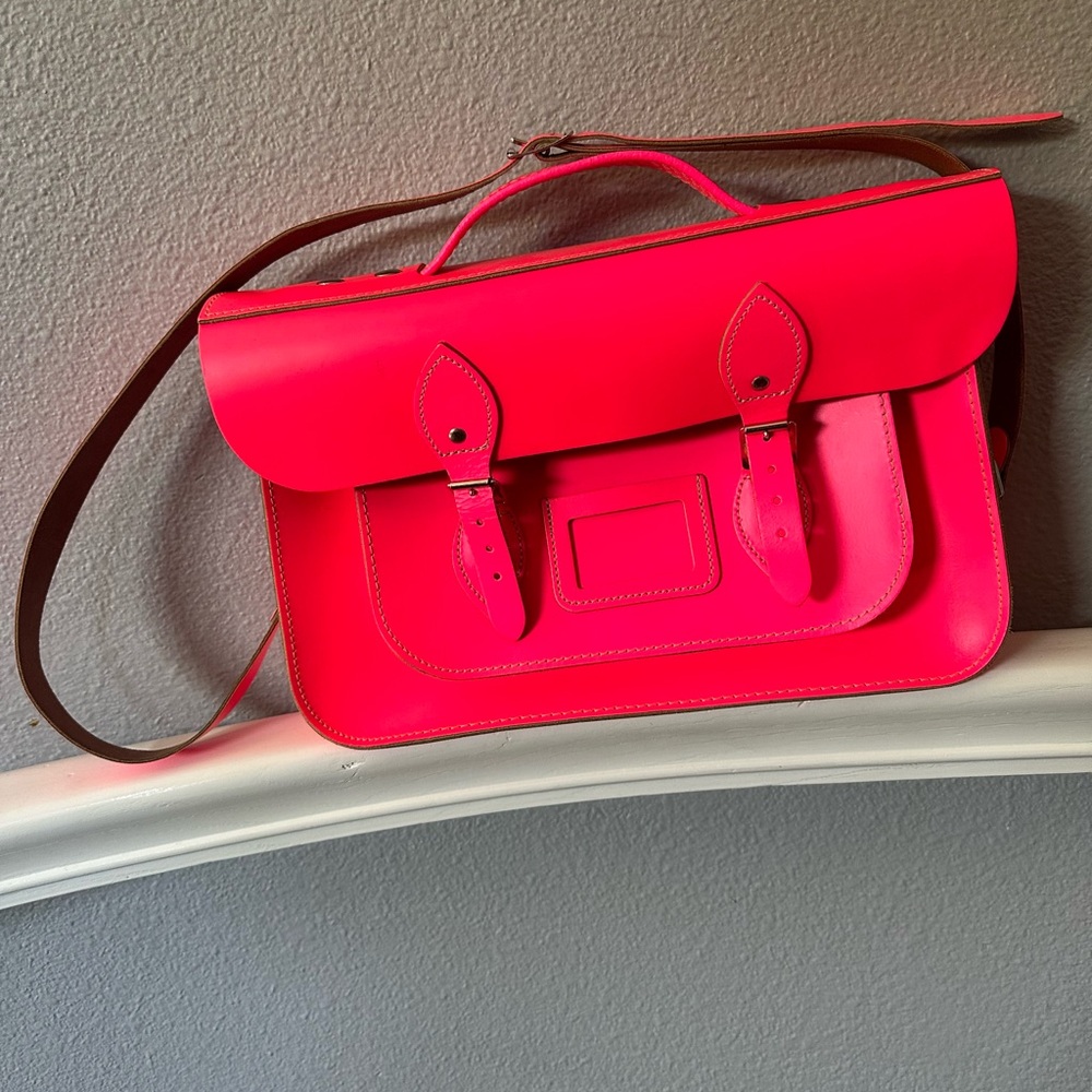 Vintage Bohemia leather satchel